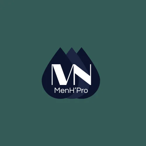 logo menhpro fond vert